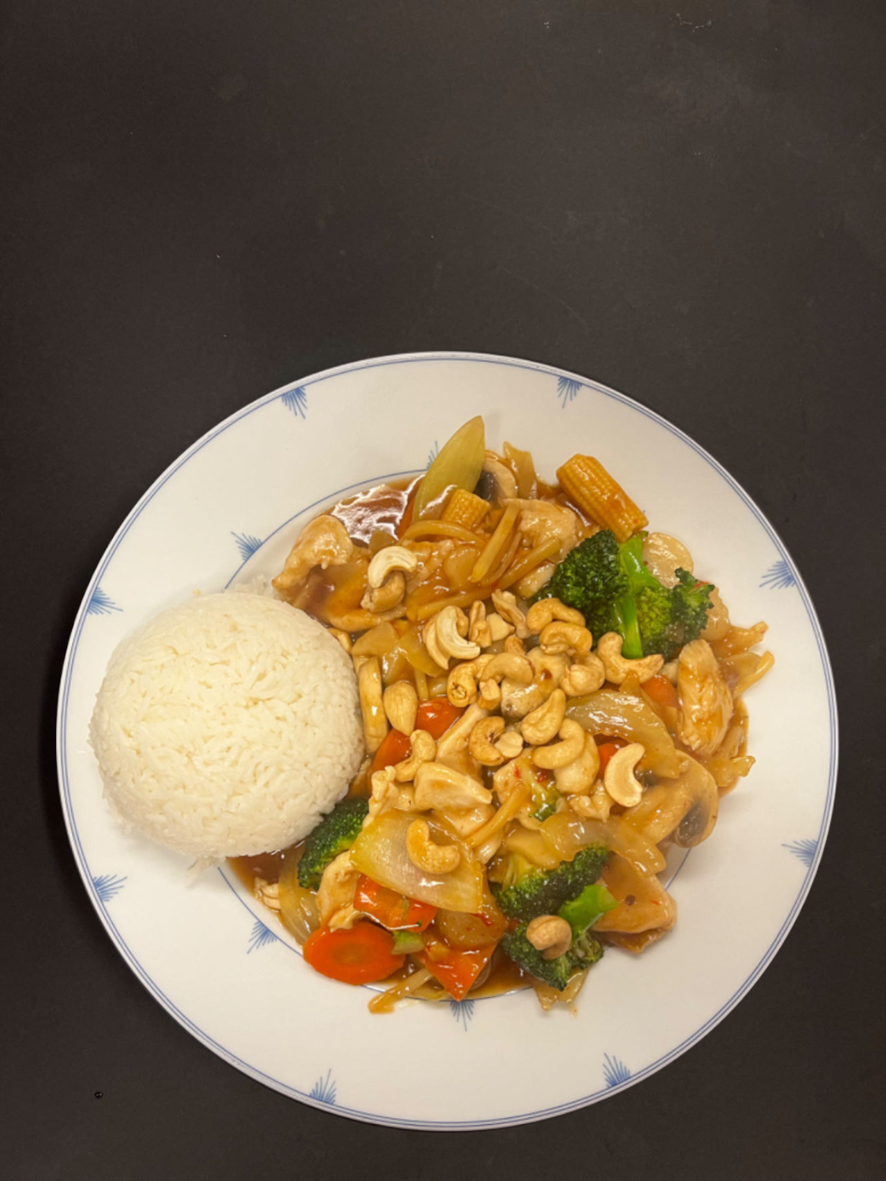 Undervudert rett fra China Twang, Kylling filer i Szechuan Saus med Grønnsaker